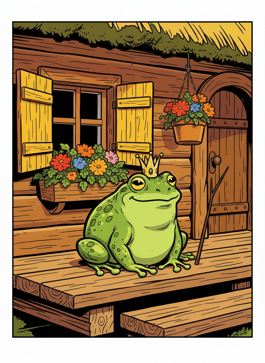 Przywitanie Żaby-Strażniczki